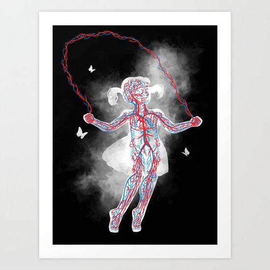 Jump! Art Print