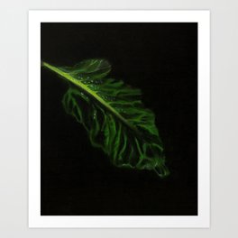 Leafing it out Art Print