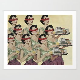 Do I Have To Become a Housewife? Art Print
