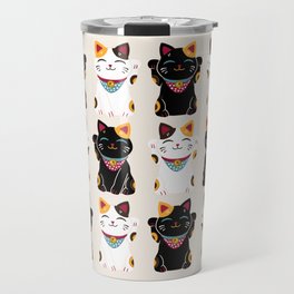 Maneki Neko - Lucky Cats Travel Mug