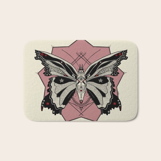 Borboleta Bath Mat