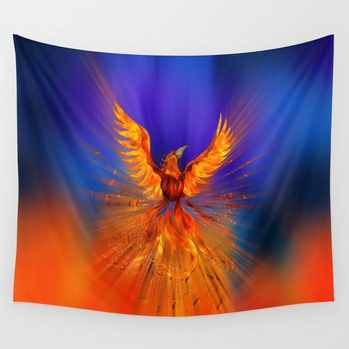 Phoenix tapestry hot sale