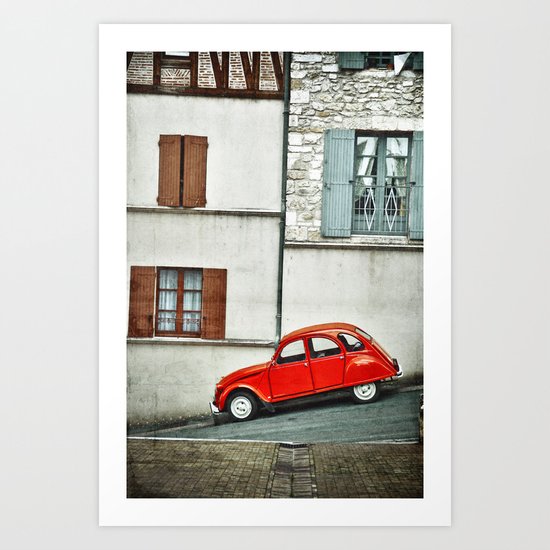 Vieux style Art Print