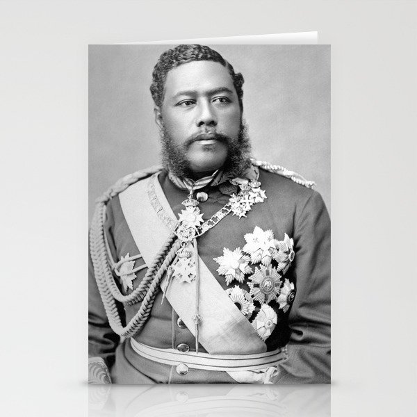 King David Kalakaua Portrait - Circa 1882 Stationery Cards