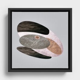 Penguin Framed Canvas