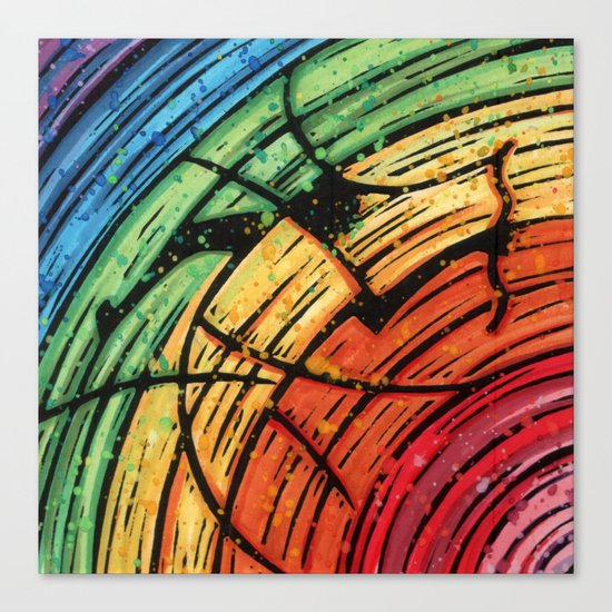 Orixás - Oxumaré Canvas Print
