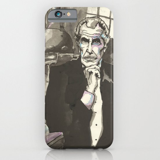 Portrait of Vincent Price in the Laboratory iPhone & iPod Case