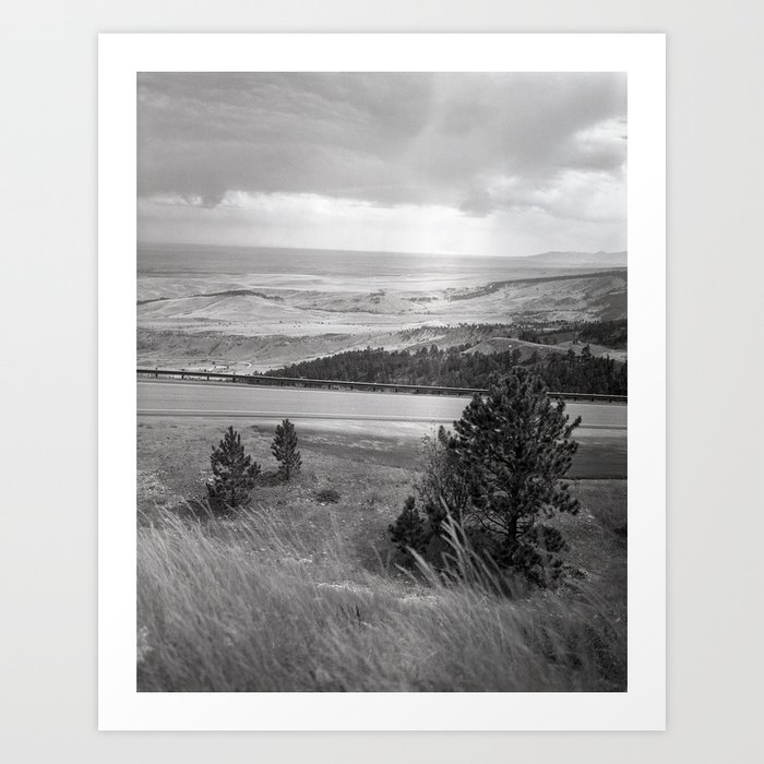 Sheridan Wyoming Grasslands Art Print