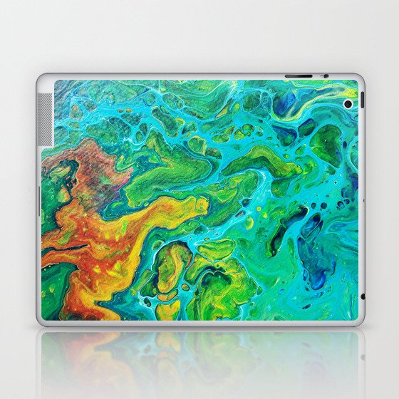 Colorful Ocean  Laptop & iPad Skin