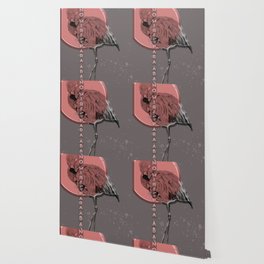 Pink Flamingo Wallpaper For Any Decor Style Society6