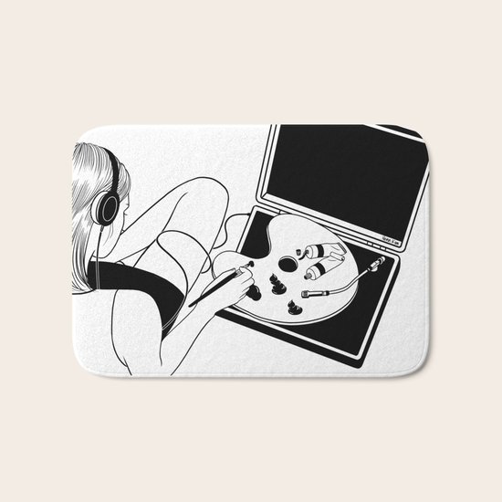 The Artist Bath Mat