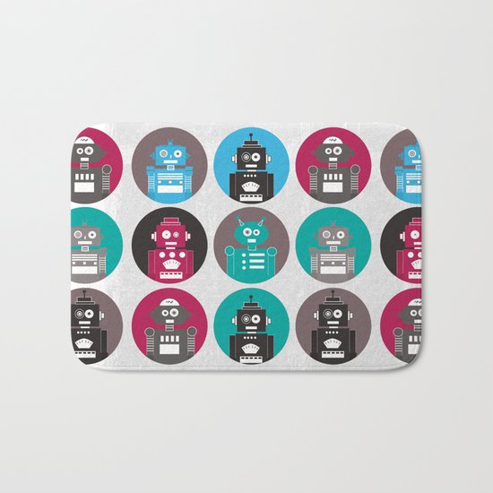 Robots Bath Mat