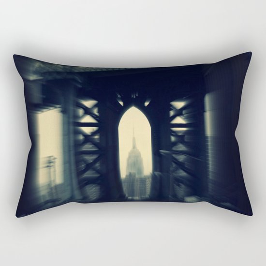 Under the bridge Rectangular Pillow
