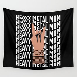 Heavy Metal Mom Wall Tapestry