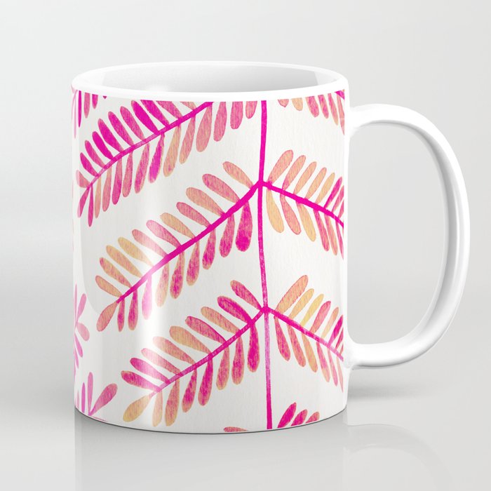 Leaflets – Pink Ombré Palette Coffee Mug