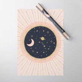 Love in Space Wrapping Paper