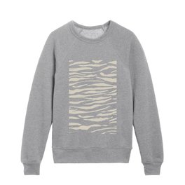 Animal fur print 8 Kids Crewneck