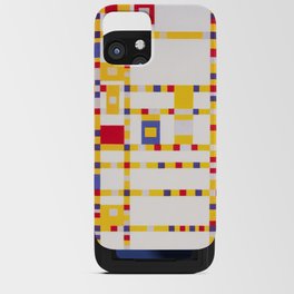 Piet Mondrian abstract iPhone Card Case