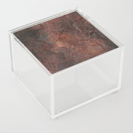 Rusty Brown Design Acrylic Box
