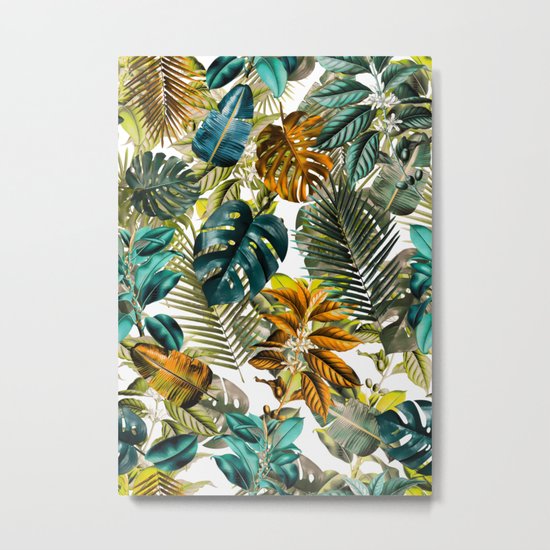 Tropical Garden IV Metal Print