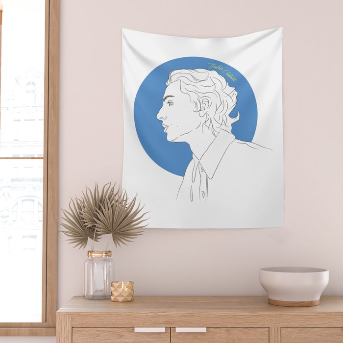 Call Me By Your Name Timoth e Chalamet Wall Tapestry by MICA
