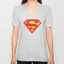 Superman logo Unisex V-Neck