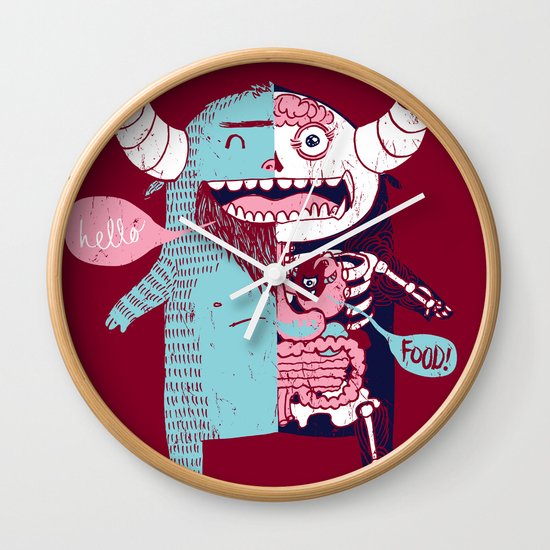 All Monsters are the Same Wall Clock