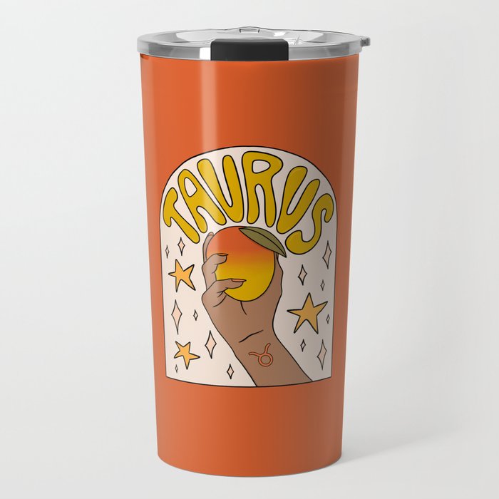 Taurus Mango Travel Mug