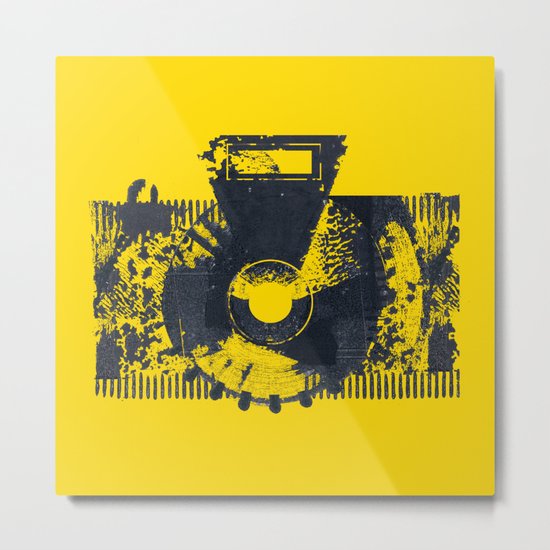 Camera Metal Print