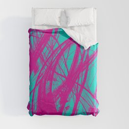 Expressionist Painting. Abstract 105. Duvet Cover