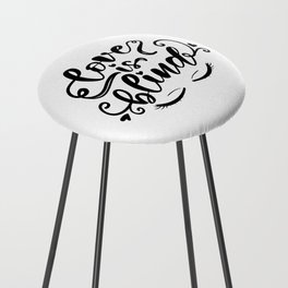 Love Is Blind Counter Stool