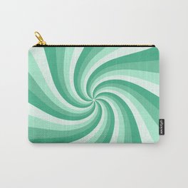 Minty Fresh Spiraling Carry-All Pouch