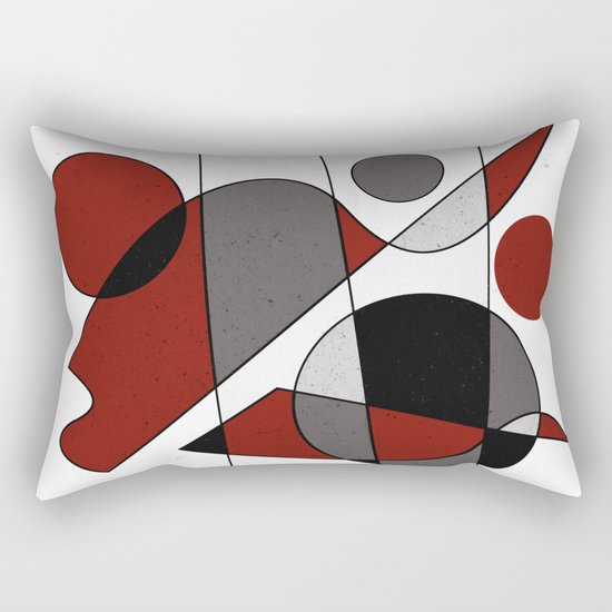 Abstract #124 Rectangular Pillow