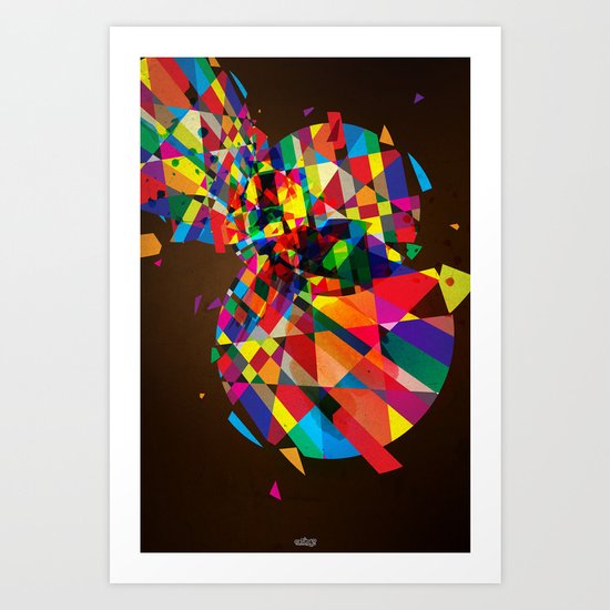 Collapse Art Print