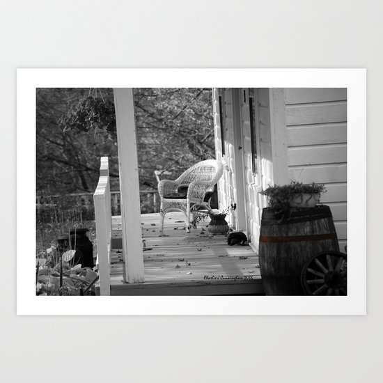 The Porch Art Print