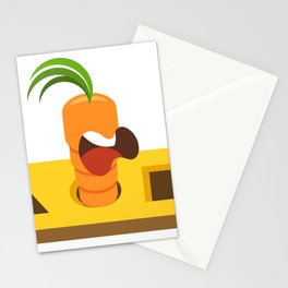 Toy carrot Stationery Cards
