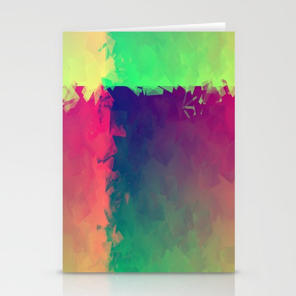 Abstract Number-8 Stationery Cards