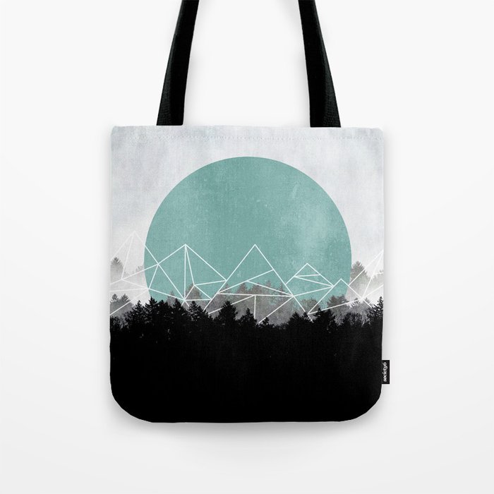 Woods Abstract 2 Tote Bag