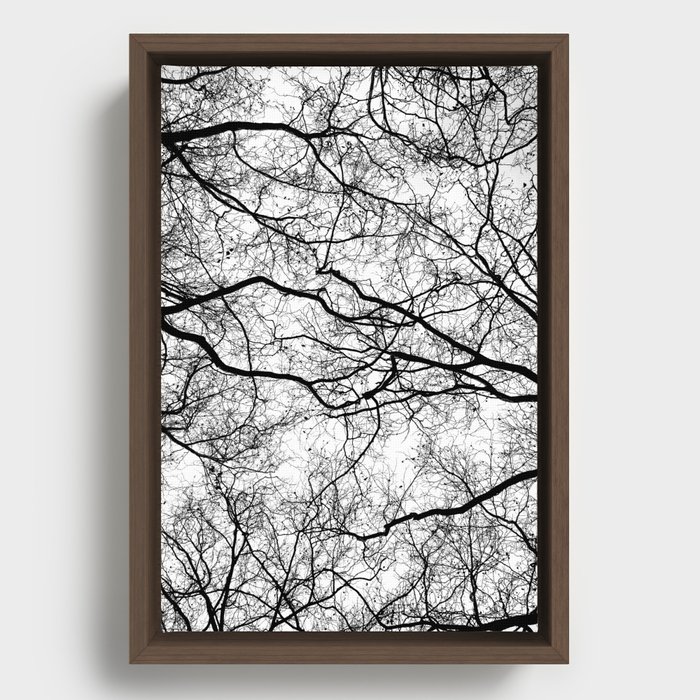 High places Framed Canvas