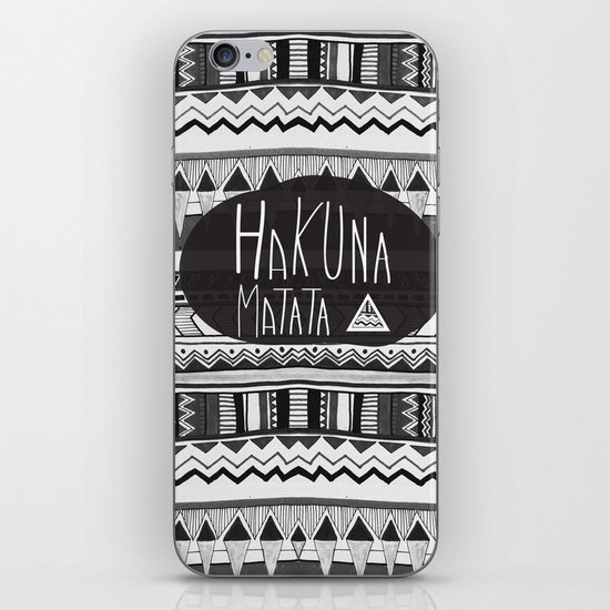 HAKUNA MATATA iPhone & iPod Skin