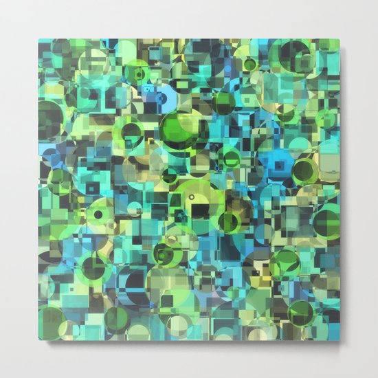 Ocean Geo... Metal Print