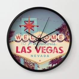 Welcome to fabulous Las Vegas Wall Clock
