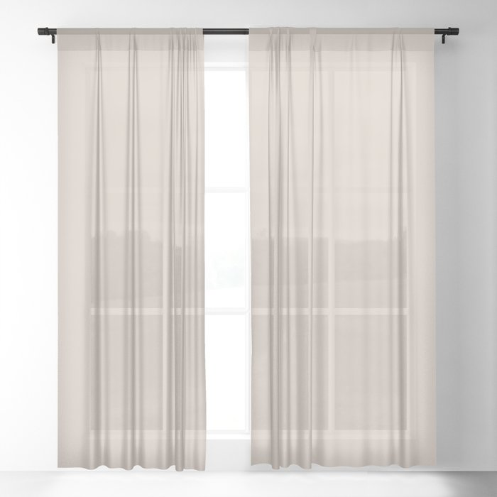 Touch Of Sand Sw9085 Sheer Curtain By, Taupe Color Curtains
