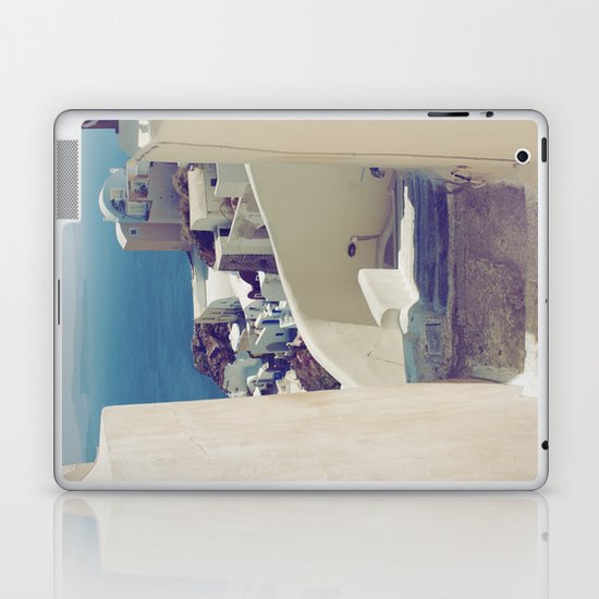 Santorini Stairs IV Laptop & iPad Skin