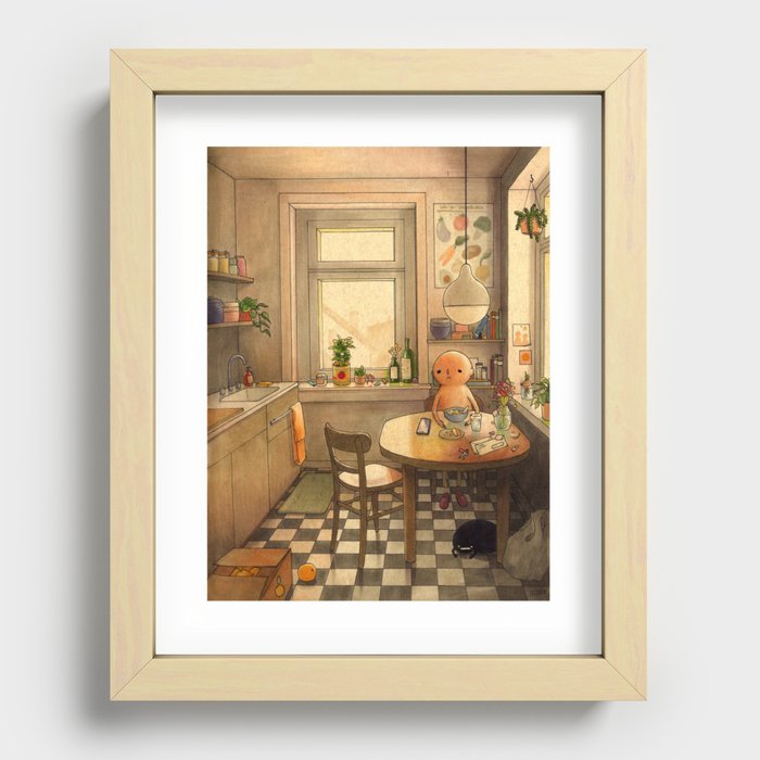 Kitchen 2 Recessed Framed Print