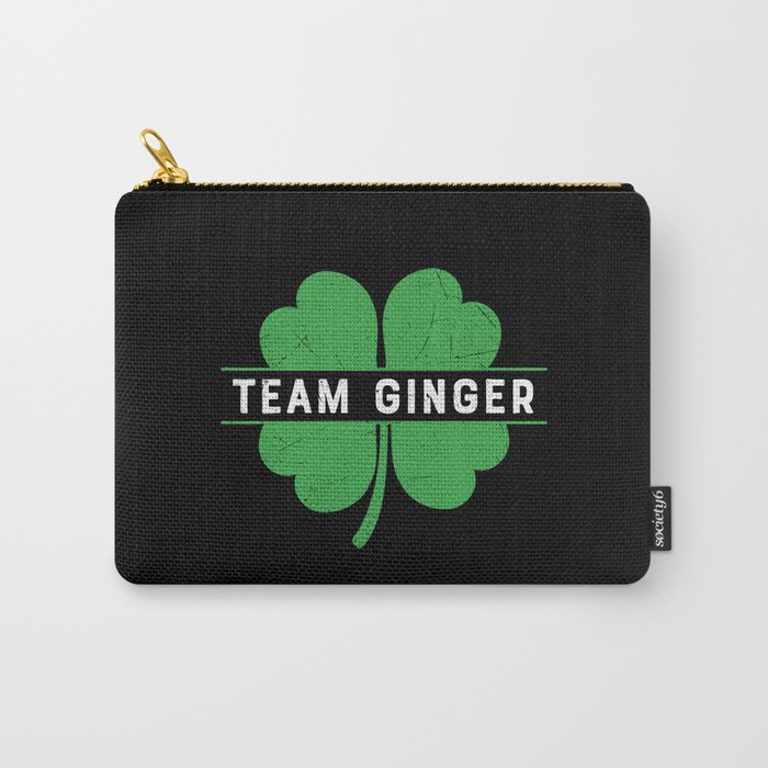 Team Ginger St Patrick's Day Carry-All Pouch