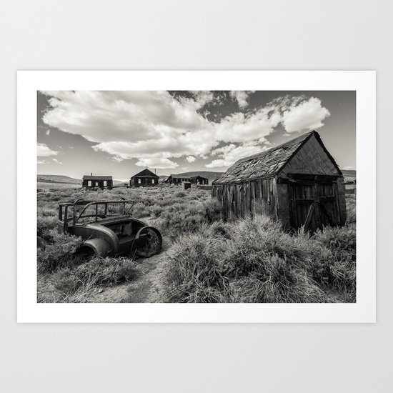 The Ghost Town Art Print