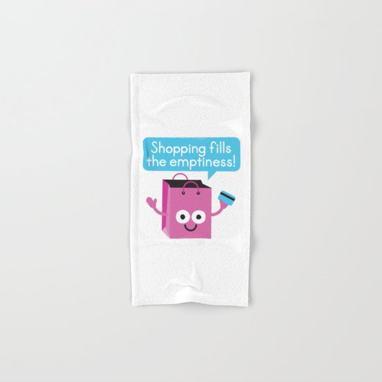 Retail Therapy Hand & Bath Towel