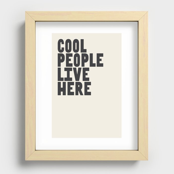 Recessed Framed Print