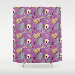 Mexican Lovers Shower Curtain